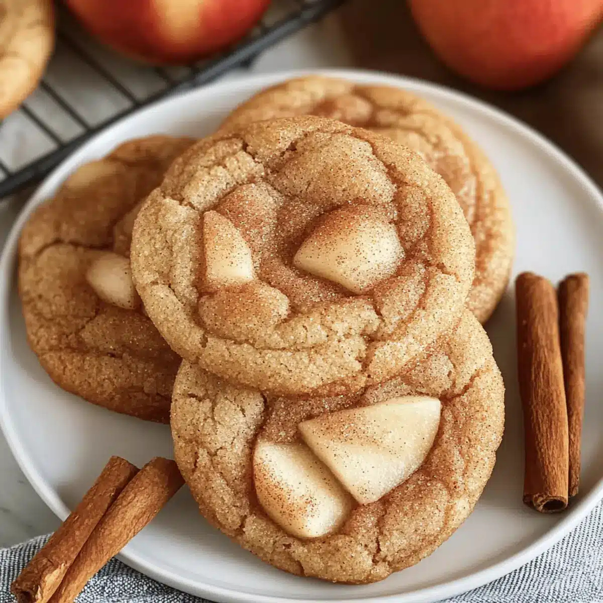 Apple Snickerdoodles