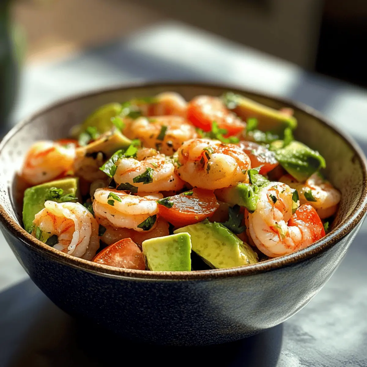 Avocado Shrimp Ceviche