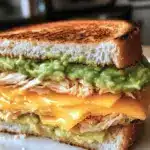 Chicken Avocado Melt Sandwich