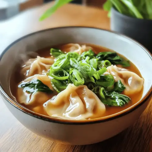 Comforting Potsticker Soup