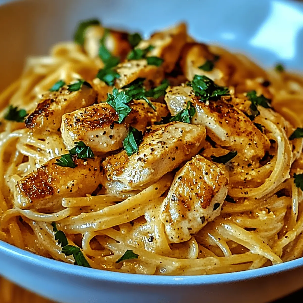 Cowboy Butter Chicken Linguine