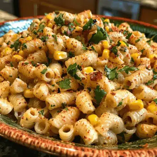 Creamy Street Corn Pasta Salad