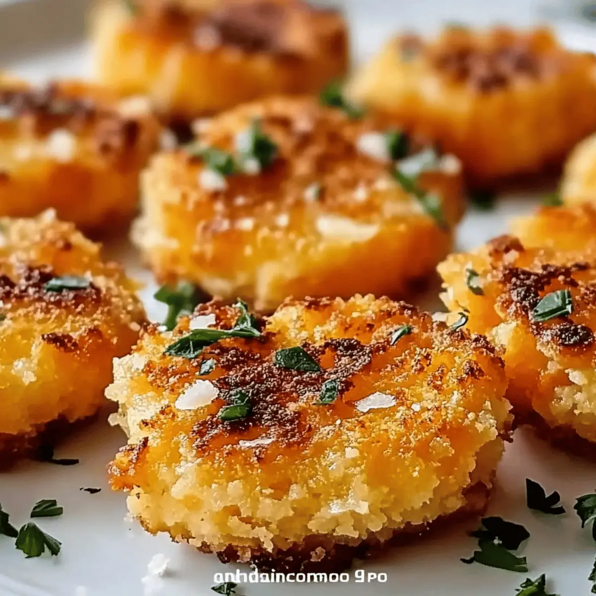 Crispy Smashed Carrots Bites