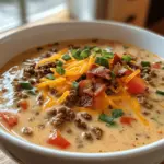 Easy Cheeseburger Soup