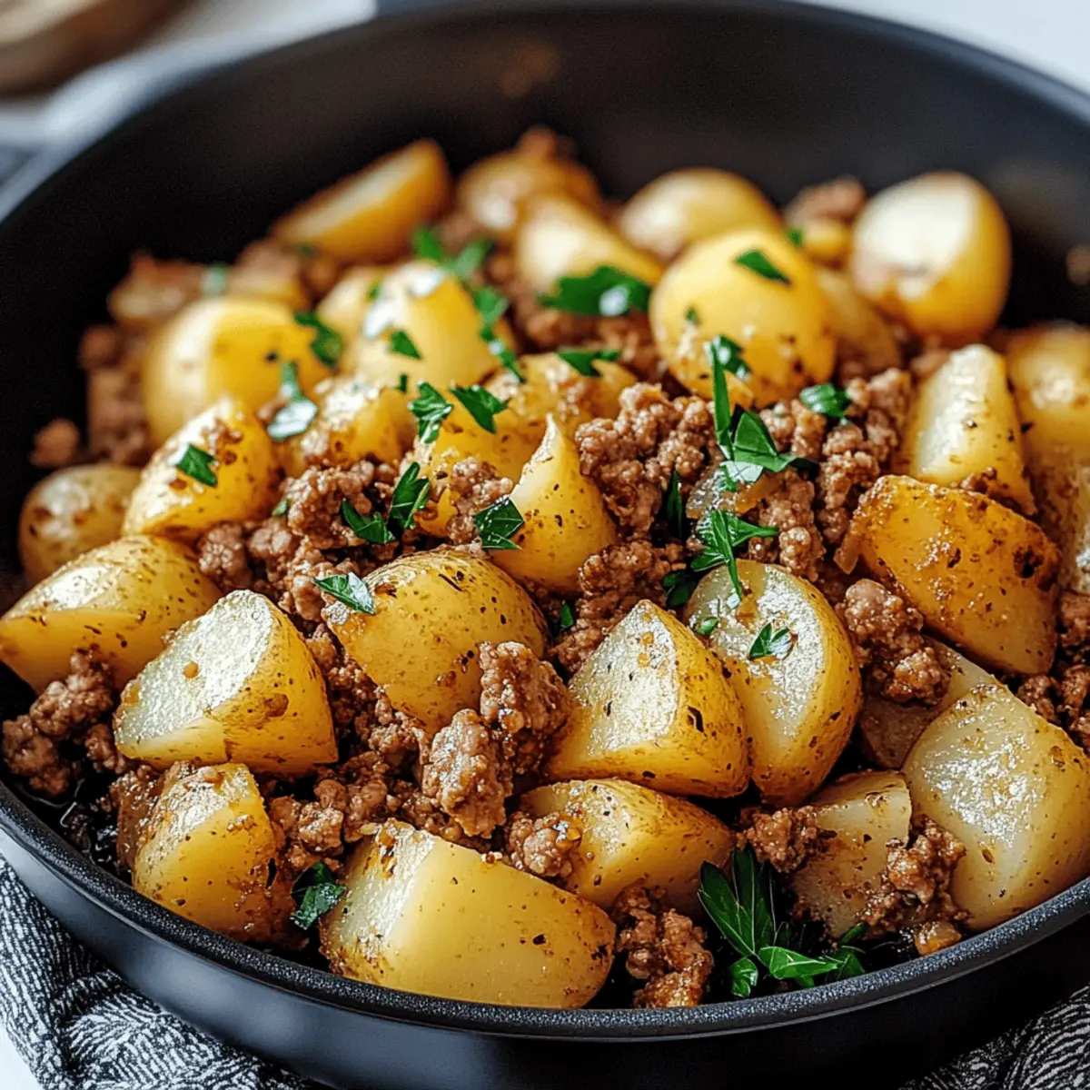 Ground Turkey with Potatoes
