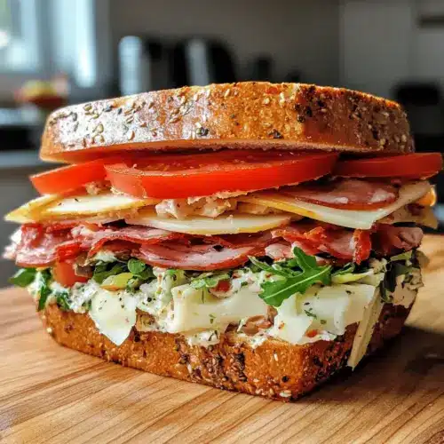 Italian Grinder Salad Sandwich