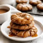 Autumn Caramel Apple Cider Cookies