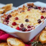 Baked Cranberry Cream Cheese Dip