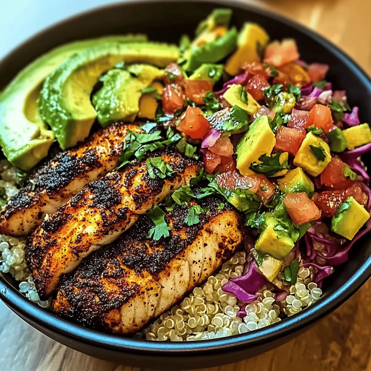 Blackened Fish Taco Bowls