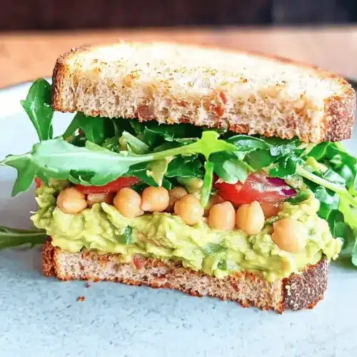 Chickpea Avocado Sandwich