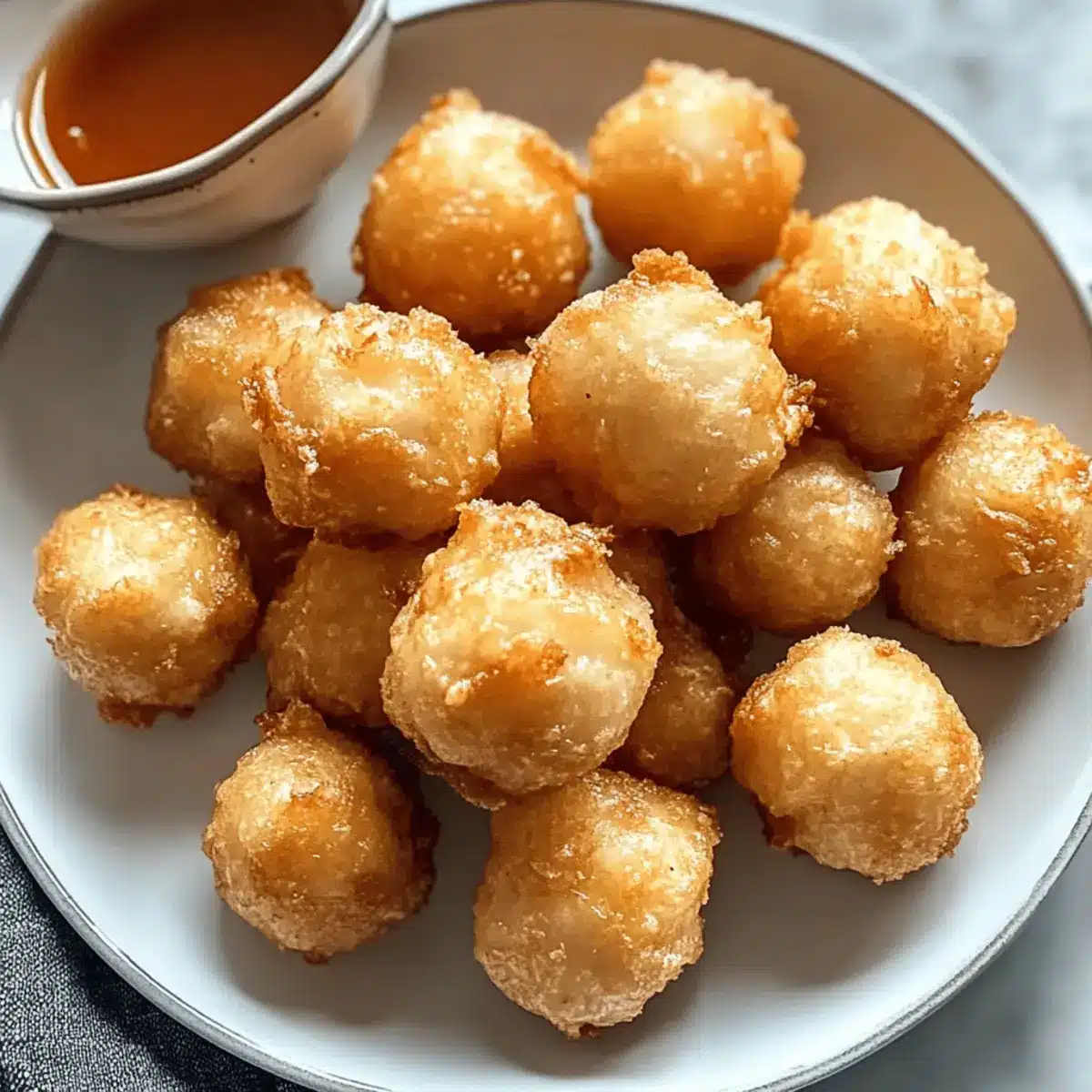 Chinese Chicken Balls with Sweet and Sour Sauce