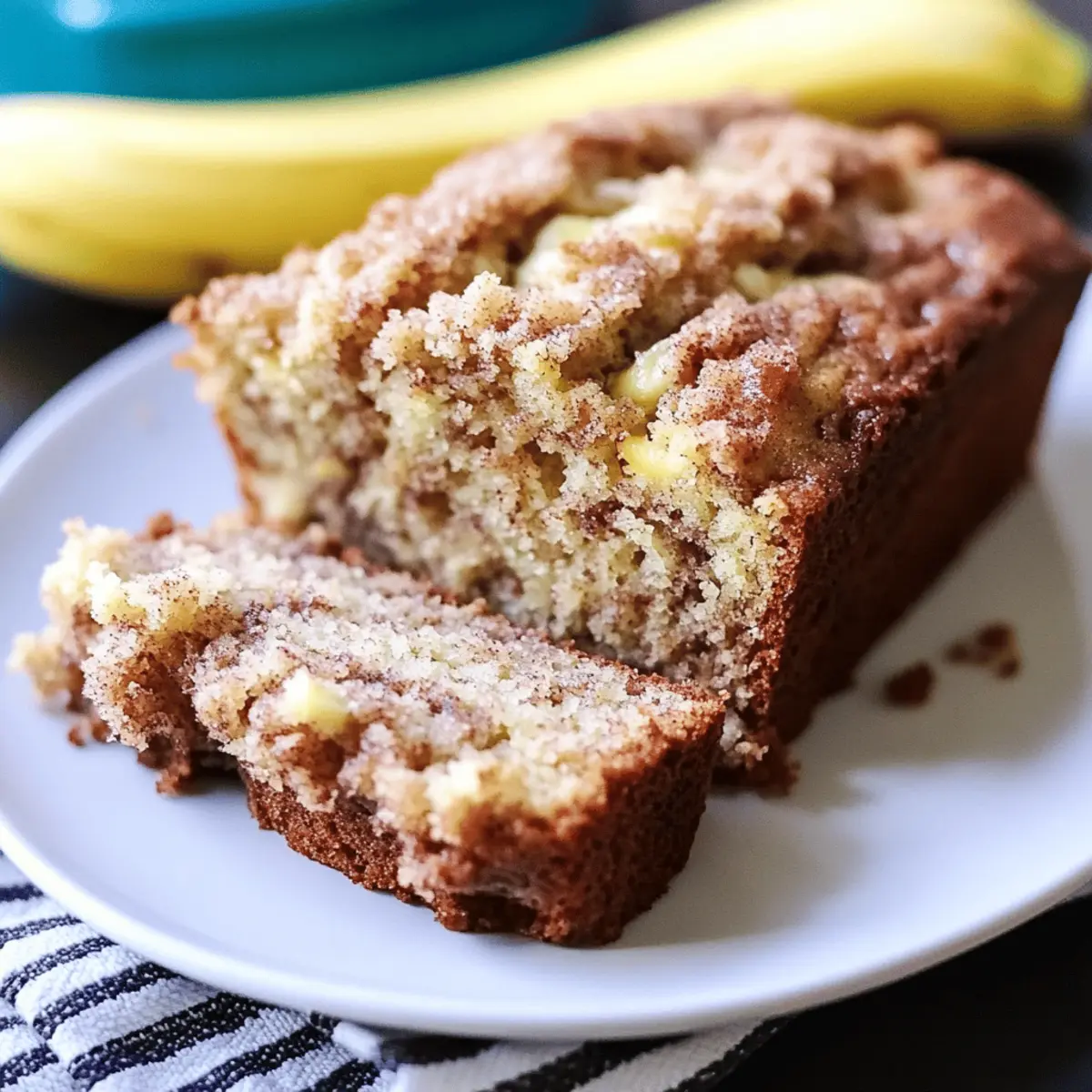Coffee Cake Banana Bread