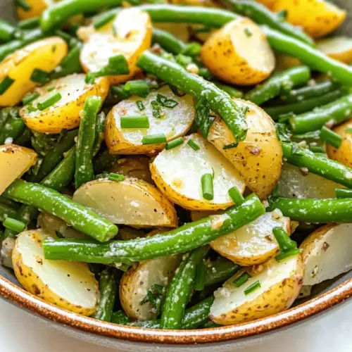 Green Bean Potato Salad