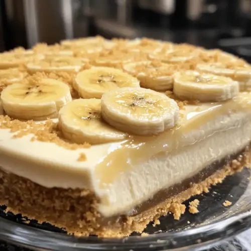 No Bake Banana Pudding Cheesecake