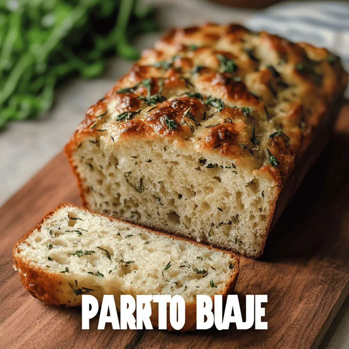 Parmesan Herb Keto Bread