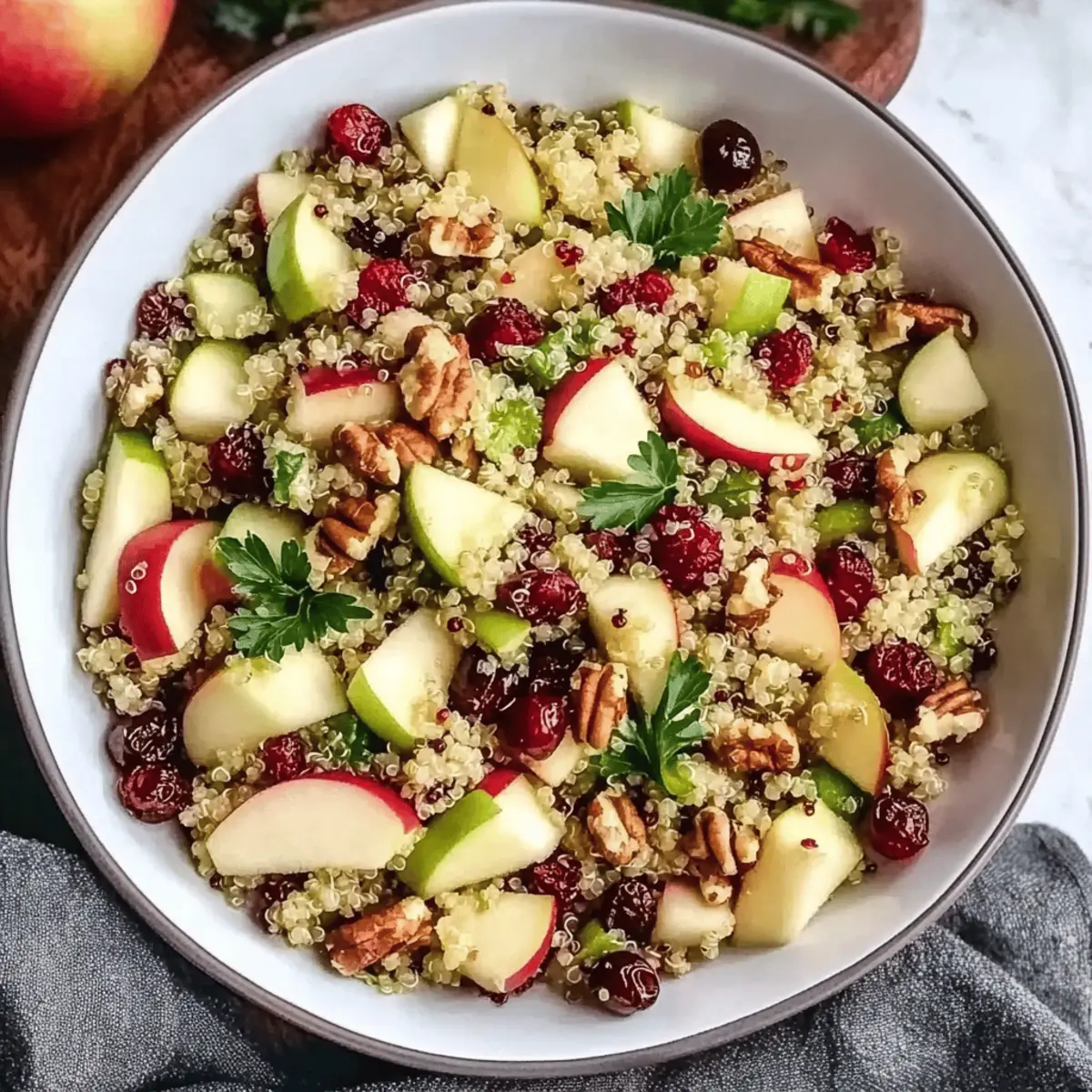 Quinoa Apple Salad