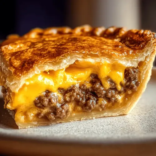 Ultimate Homemade Cheeseburger Pie