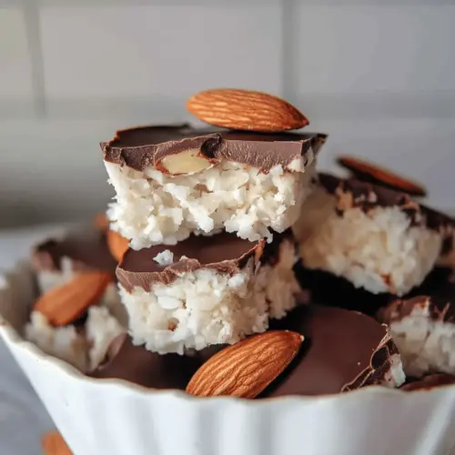 healthy almond joys