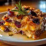 Sweet Potato & Cranberry Gratin