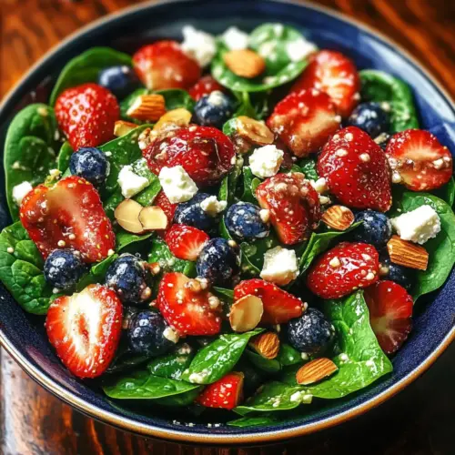 30-Minute Strawberry Spinach Salad Recipe