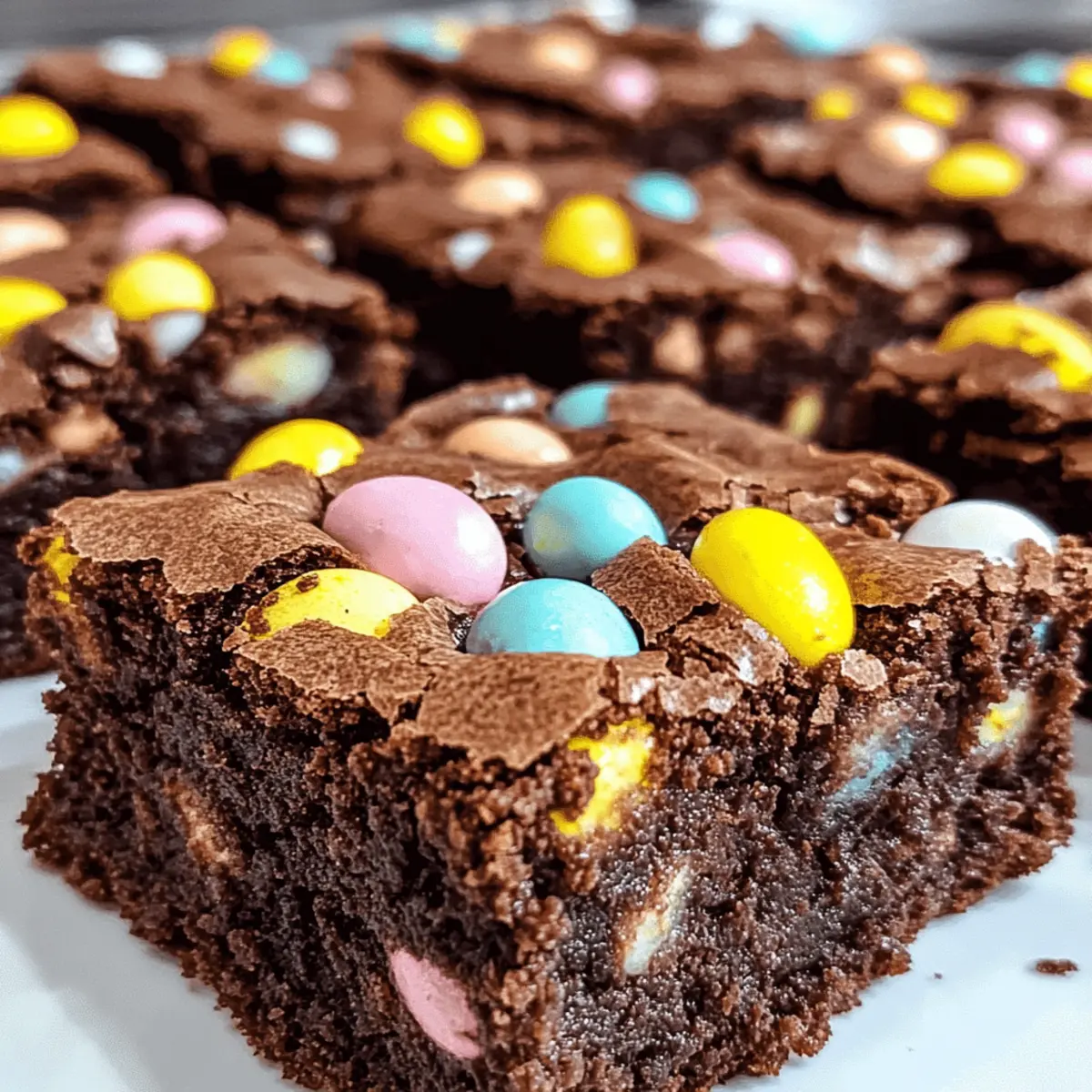 Cadbury Mini Egg Brownies Recipe