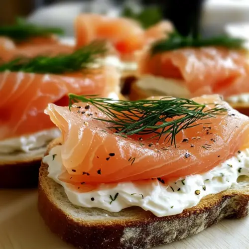 Smoked Salmon Cream Cheese Tea Sandwiches Recipe
