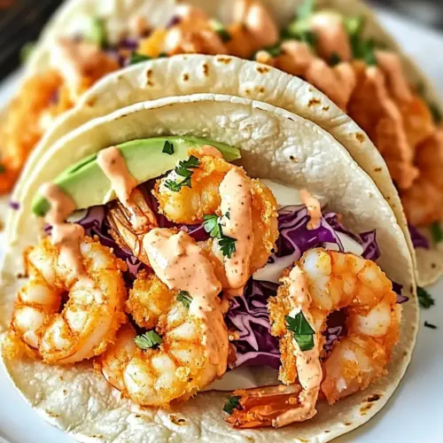 Bang Bang Shrimp Tacos