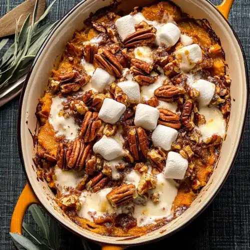 Southern Maple Sweet Potato Casserole