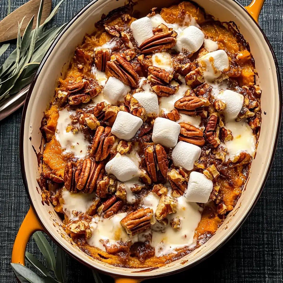 Southern Maple Sweet Potato Casserole