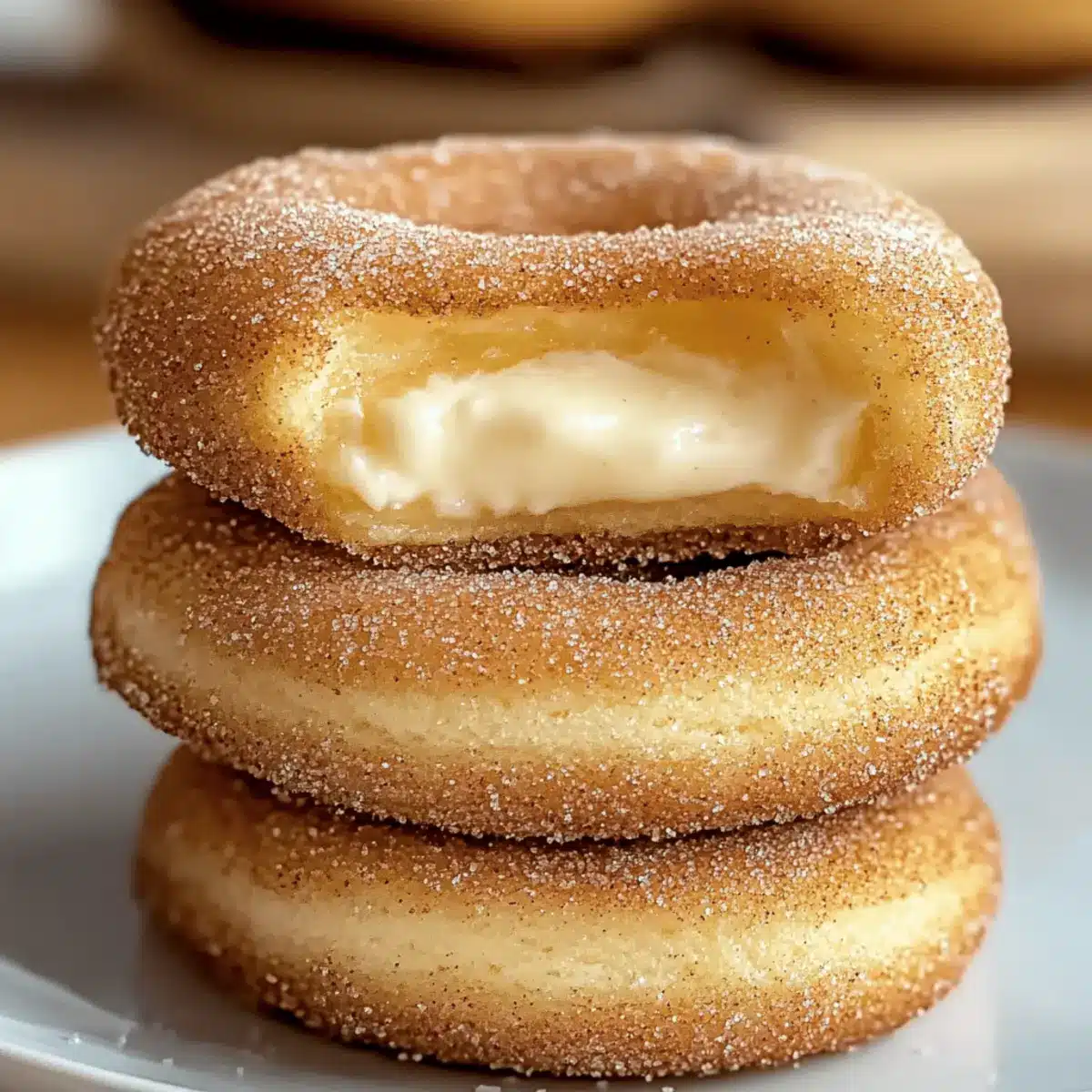 Churro Cheesecake Cookies