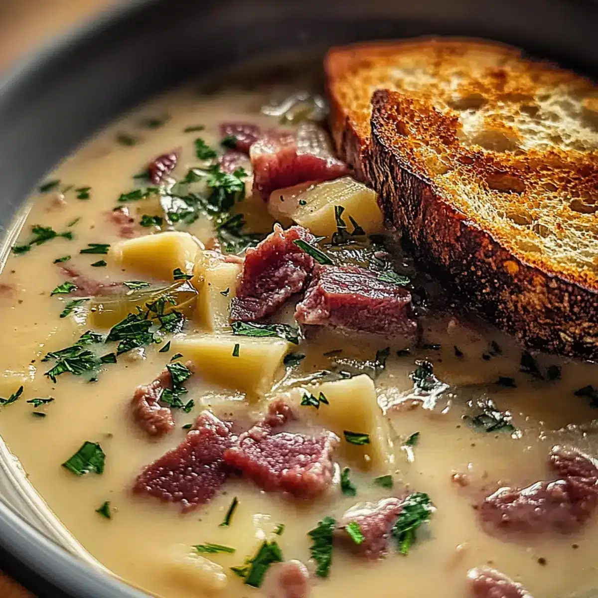 Creamy Reuben Soup