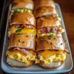 Hawaiian Roll Breakfast Sandwiches