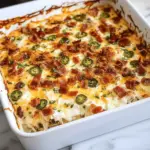 Keto Jalapeno Popper Casserole