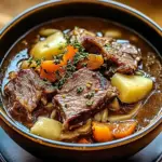 Onion Beef Rib Soup