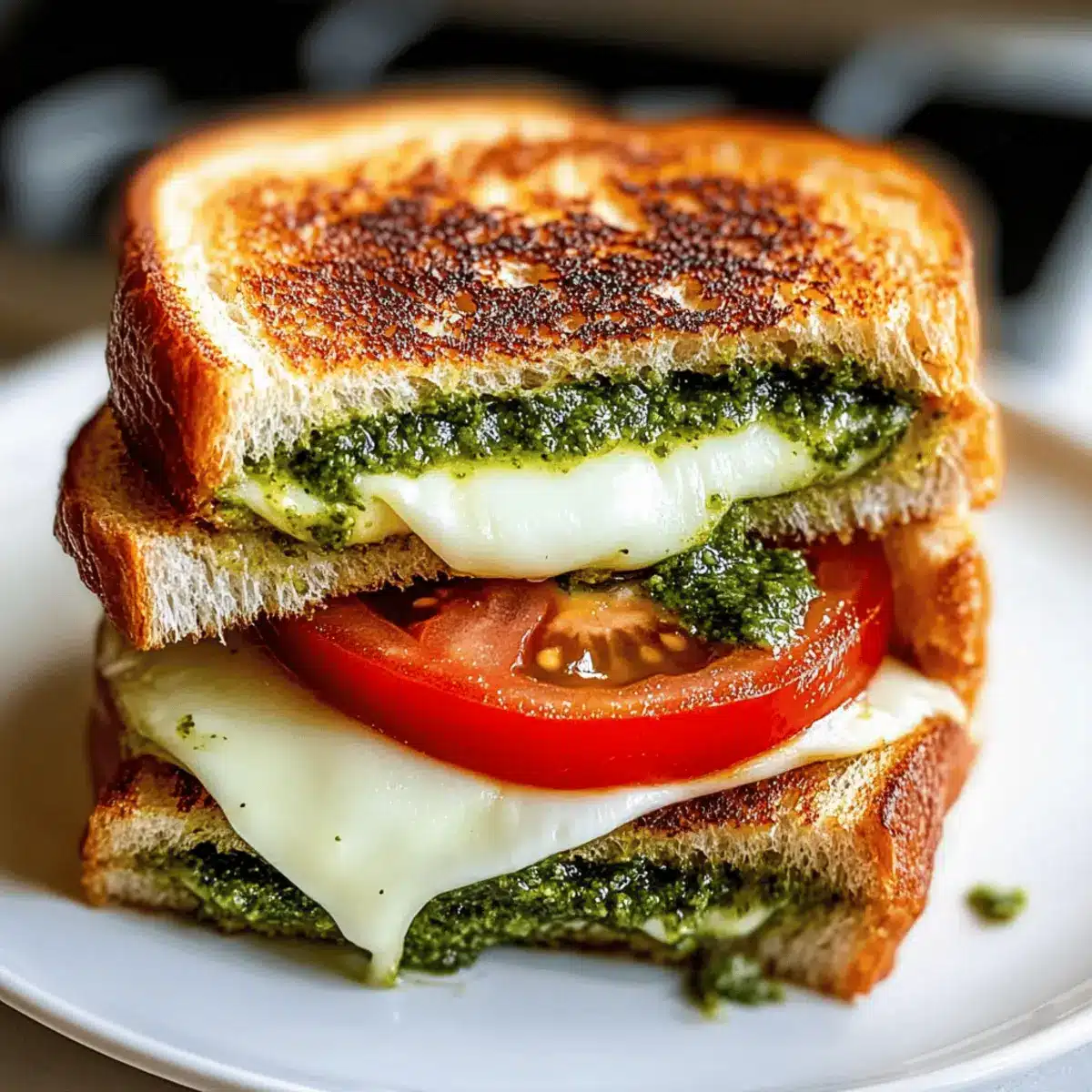 Pesto Grilled Cheese