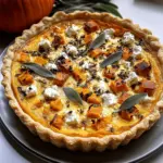 Roasted Pumpkin Quiche