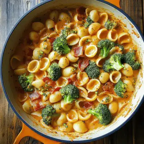 Spicy Bacon Broccoli Orecchiette