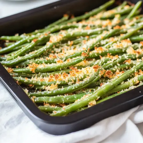 Roasted Parmesan Green Beans