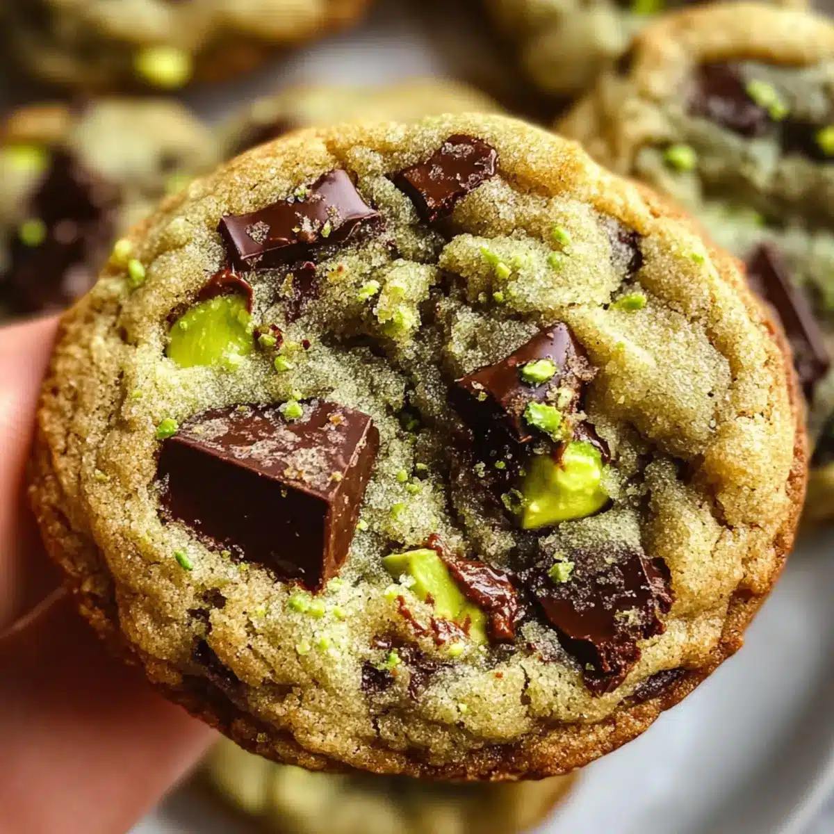 Pistachio Cream Cookies