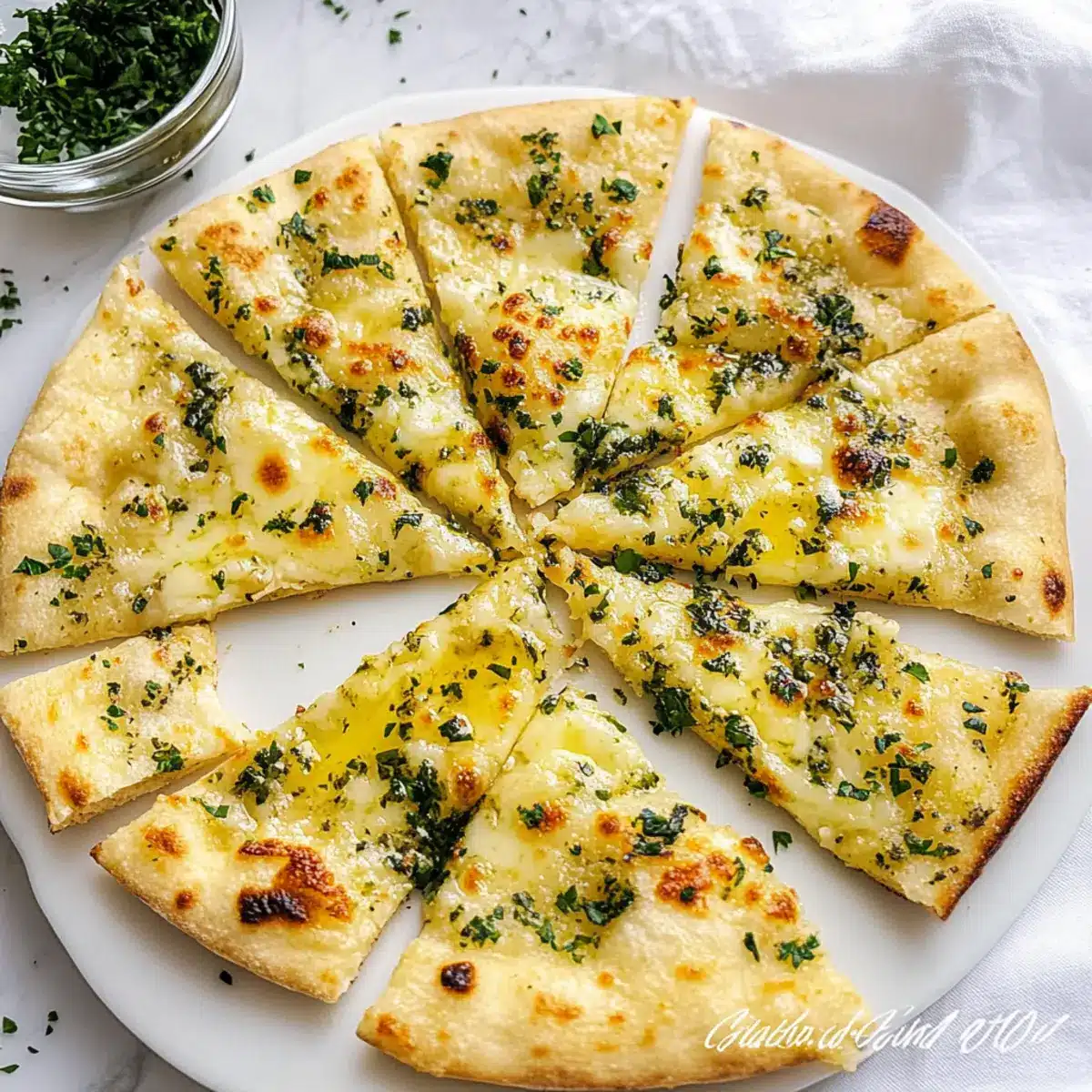 Gluten Free Garlic Bread Pizza Recipe