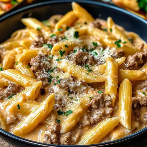 Creamy Beef Pasta Recipe