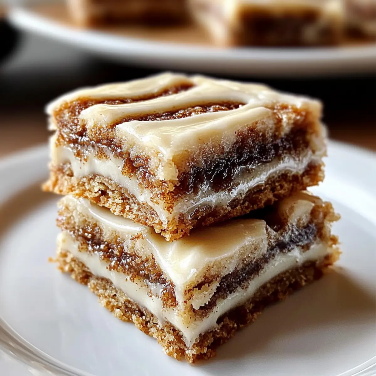 Cinnamon Roll Bliss Bars