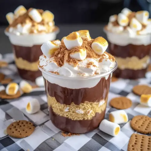No Bake S’mores Parfaits