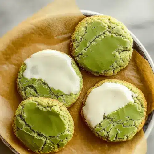 Matcha Sugar Cookies