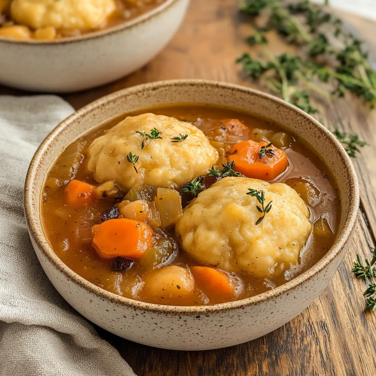 Vegan Dumpling Stew