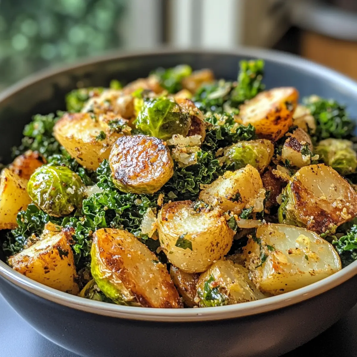 Lemon Pepper Smashed Potato Salad