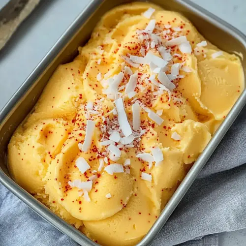 Chili Lime Mango Sorbet Recipe