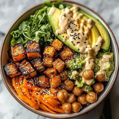 Miso Glazed Sweet Potato Bowl