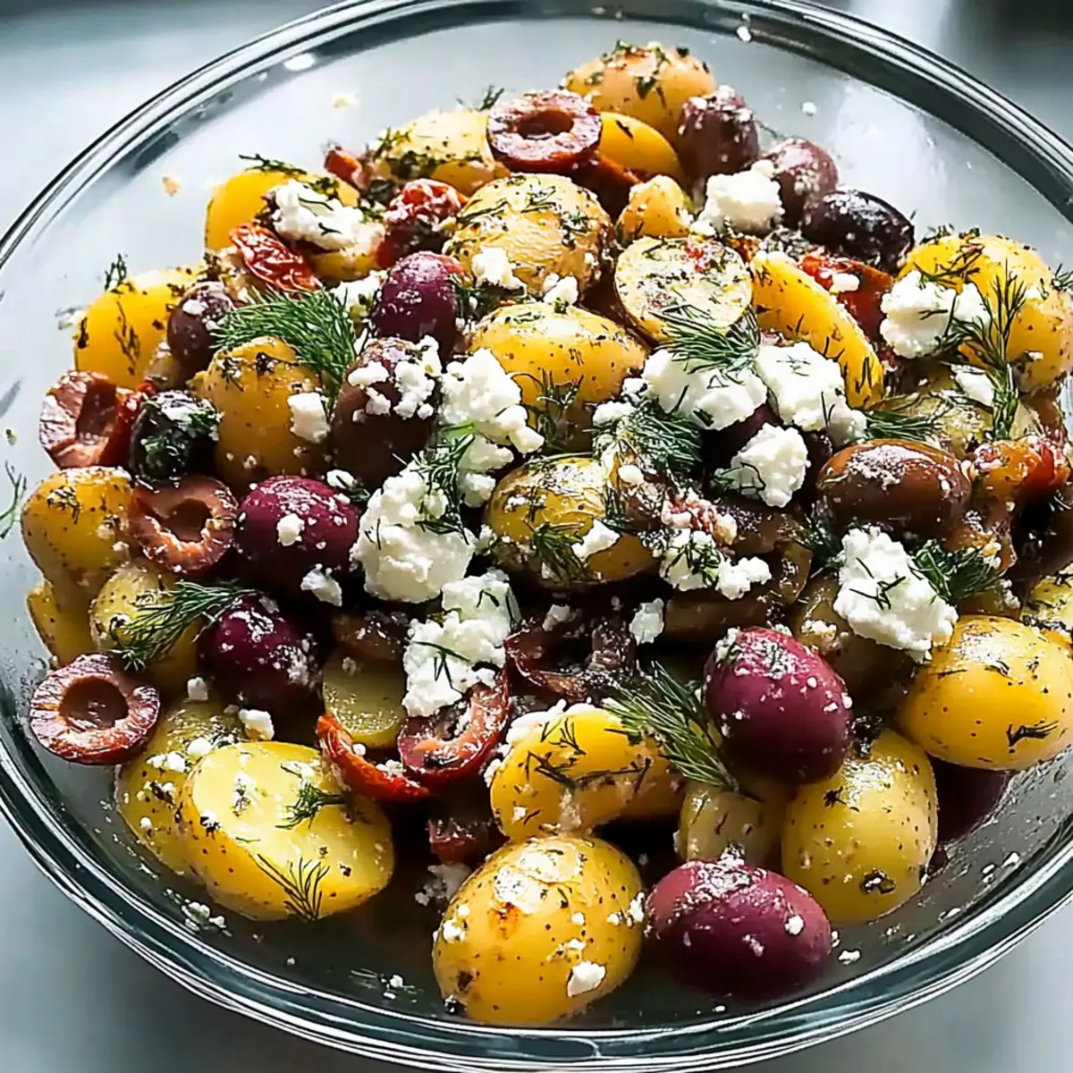 Olive Greek Potato Salad