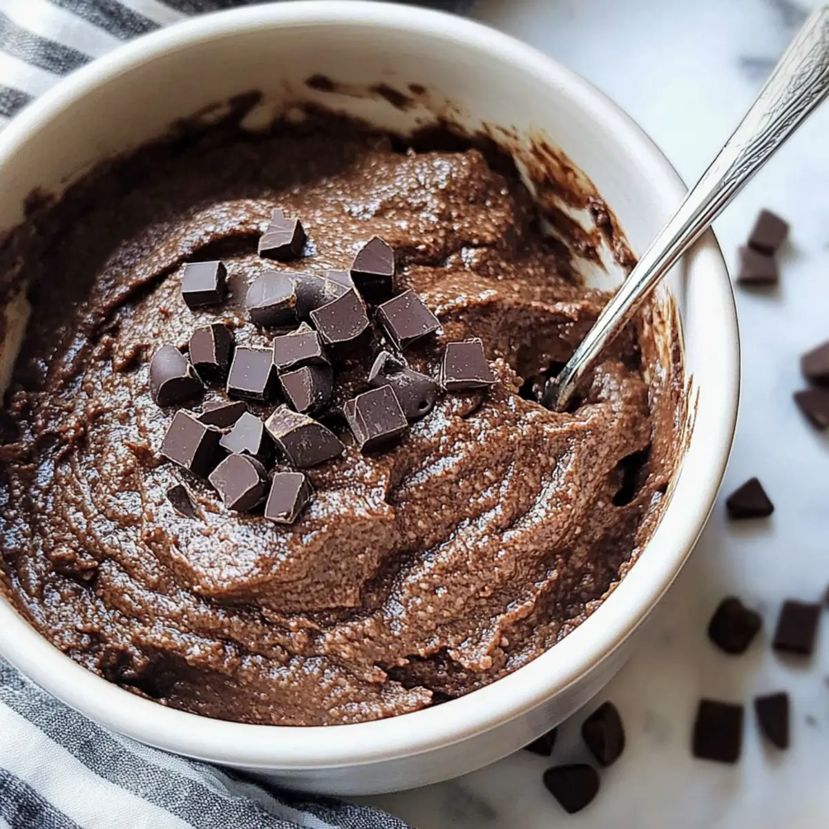 Healthy Edible Brownie Batter